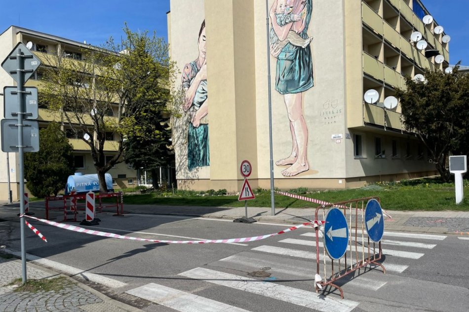 Ulica Janka Kráľa je uzatvorená