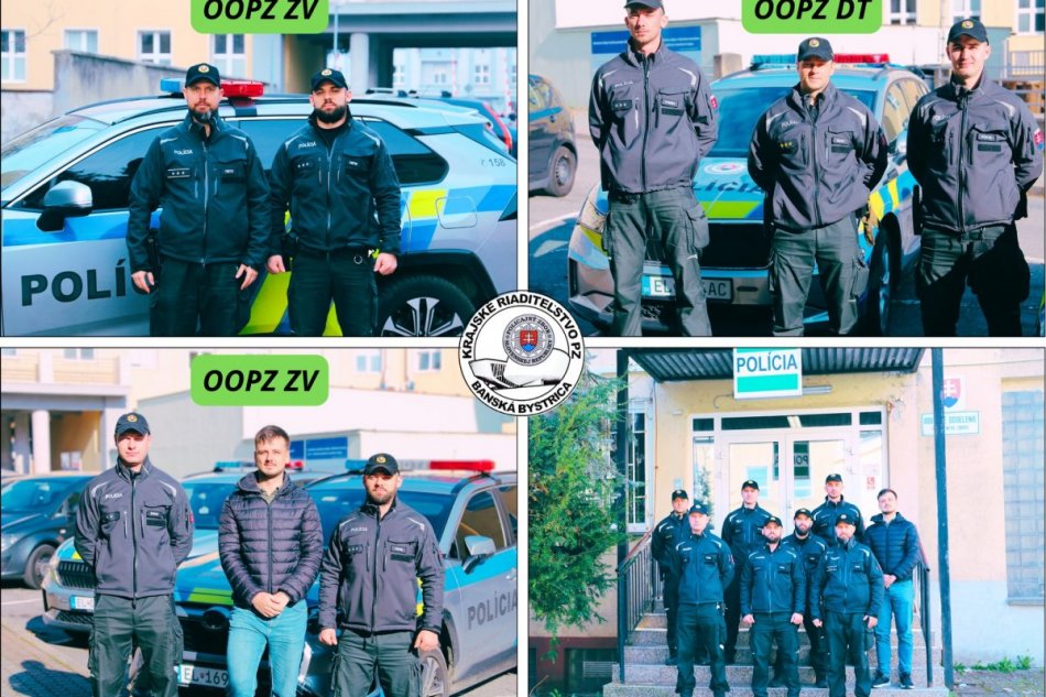 Policajti zachránili viacero životov