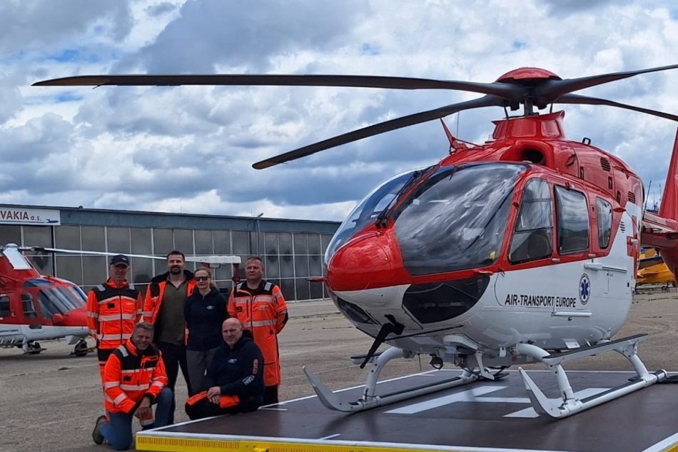 Nový vrtuľník pre leteckých záchranárov v Nitre
