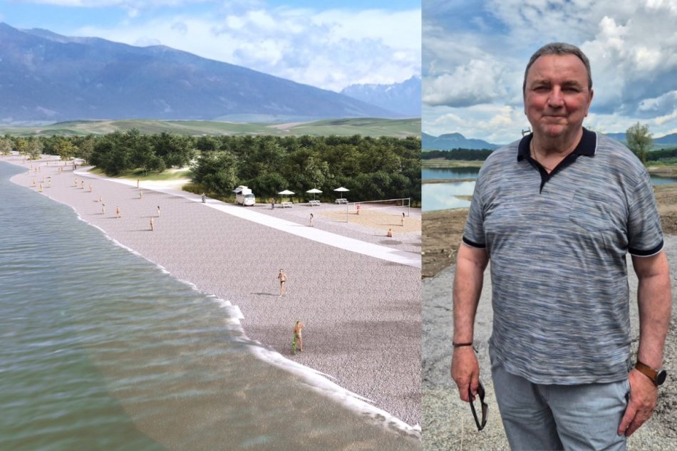 Na Liptovskej Mare vzniká nová pláž