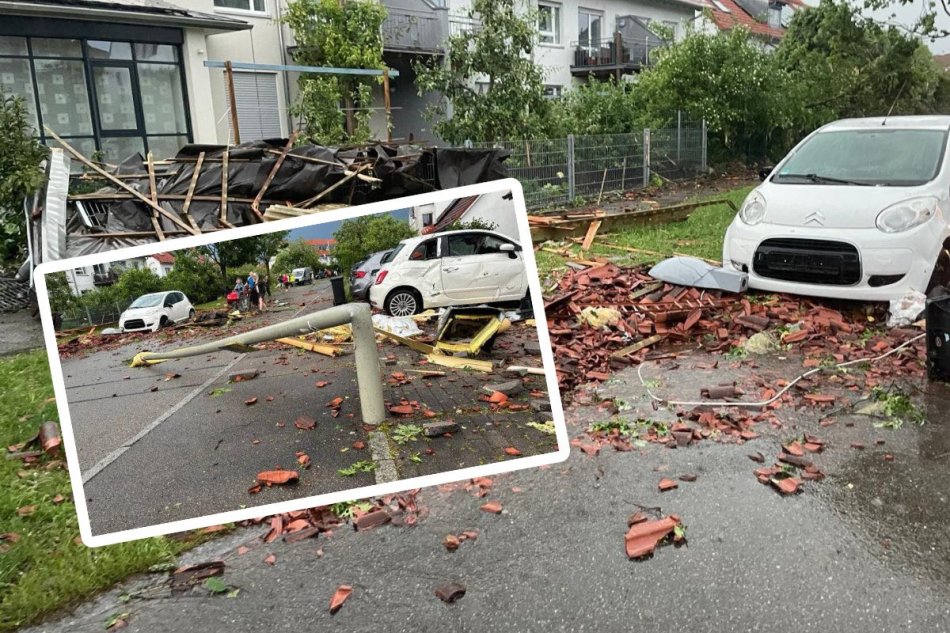 Nemecko pravdepodobne zasiahlo tornádo