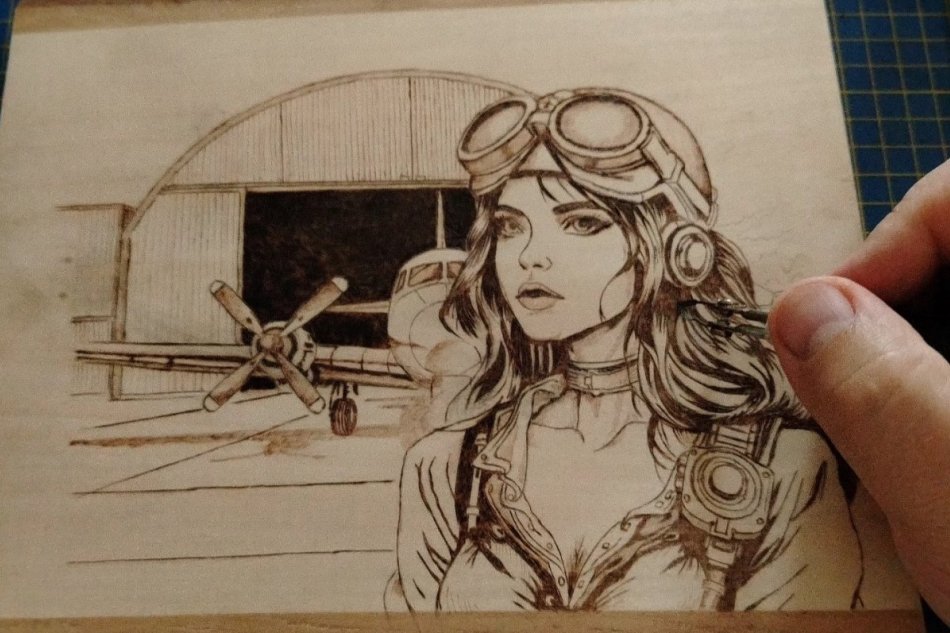 Výstava Ohňom maľované