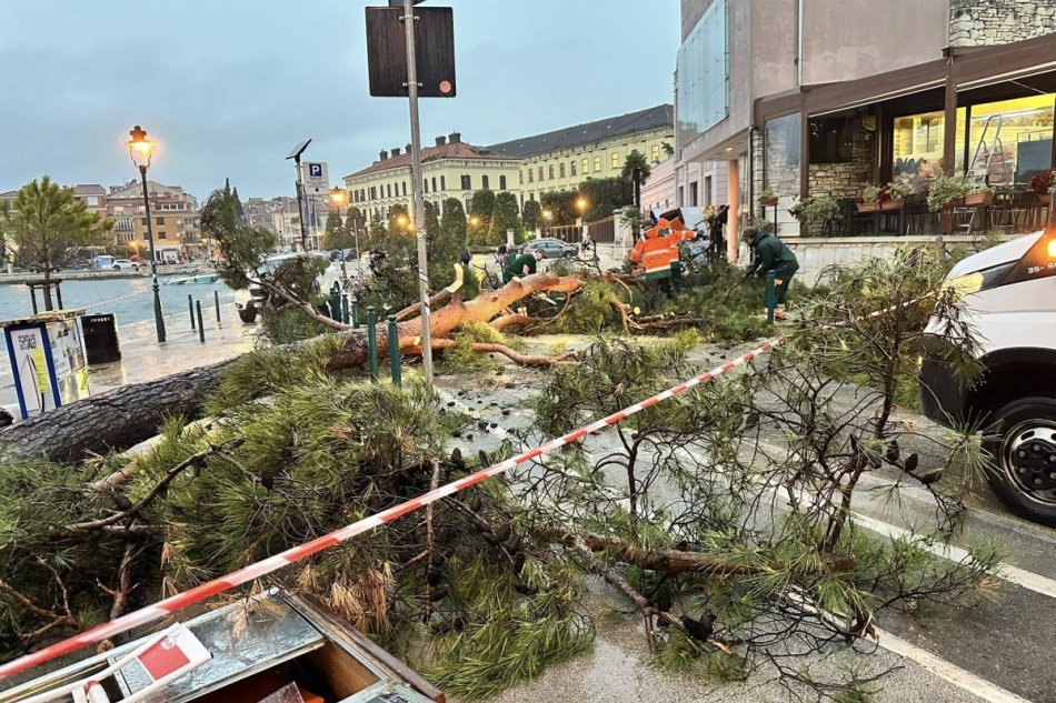 Istriu zasiahla ničivá búrka