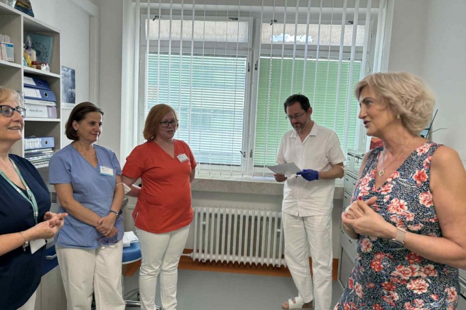 Poďakovanie zdravotníkom od rodiny pani Vierky