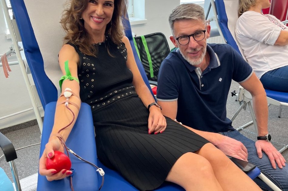 V OBRAZOCH: Zvolenskí zdravotníci darovali krv