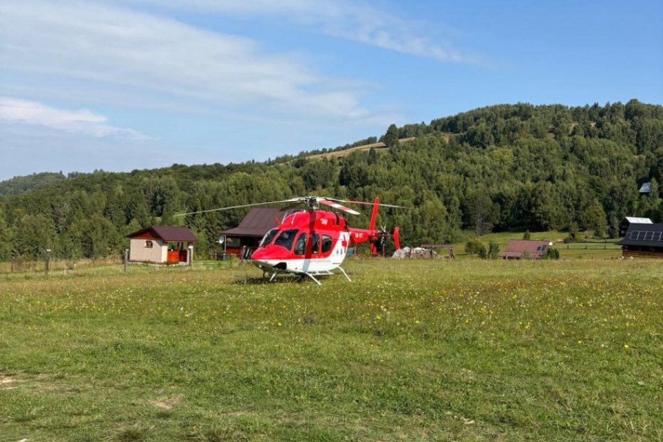 V OBRAZOCH: Boj o život neďaleko obce Pohronská Polhora