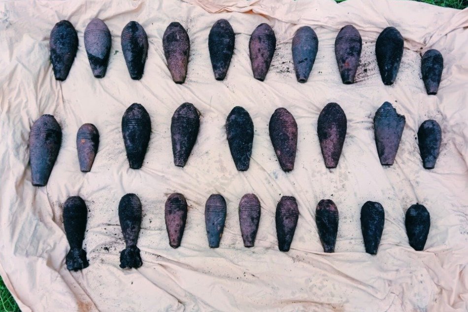 V OBRAZOCH: Nález munície na juhu Slovenska