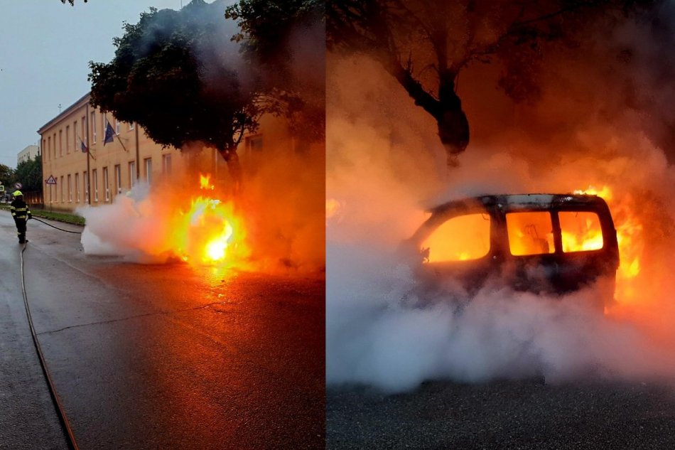 Skrat spôsobil totálne zhorenie auta