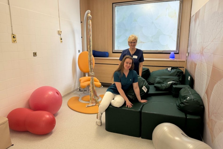 V OBRAZOCH: Prvý pôrod na pôrodnom gauči v Rooseveltovej nemocnici