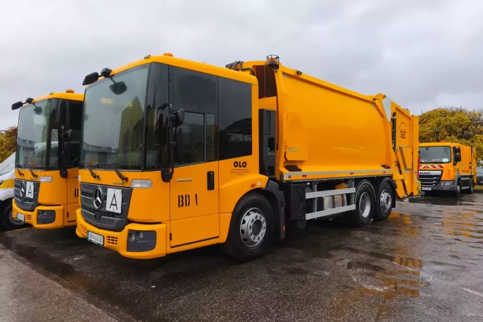 OLO má nové dvojkomorové vozidlá na zber odpadu