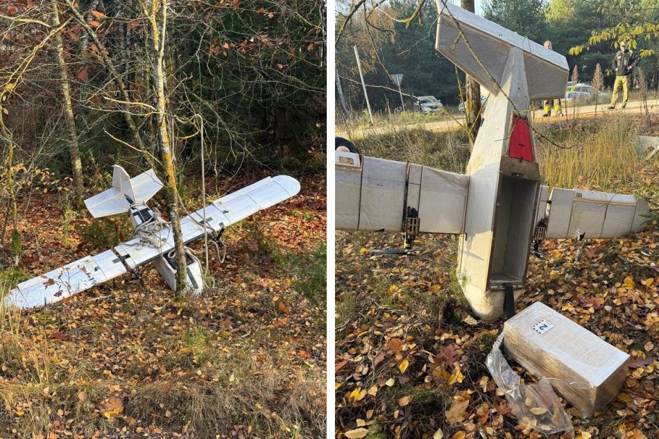 V Poľsku havaroval dron plný cigariet