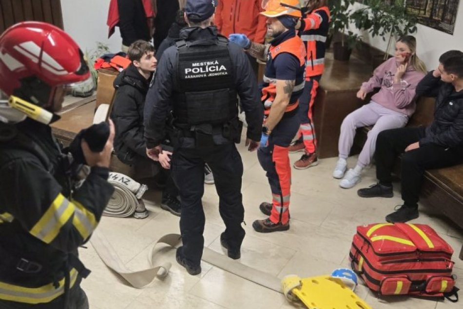 V OBRAZOCH: Taktické cvičenie na TUZVO