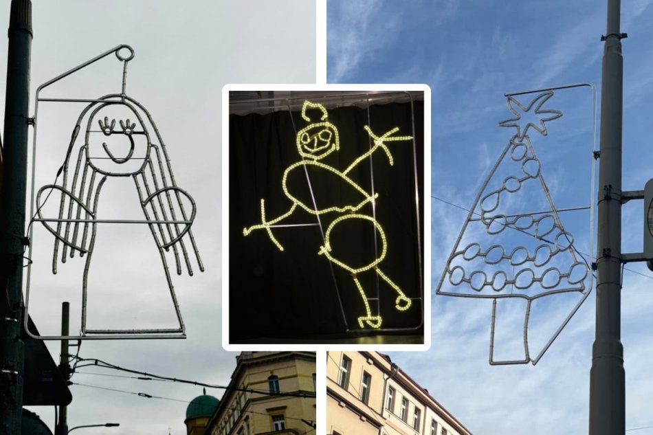Vianočnú výzdobu na Žižkove navrhli škôlkari