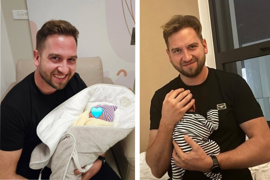 Spevák Samo Tomeček sa stal otcom