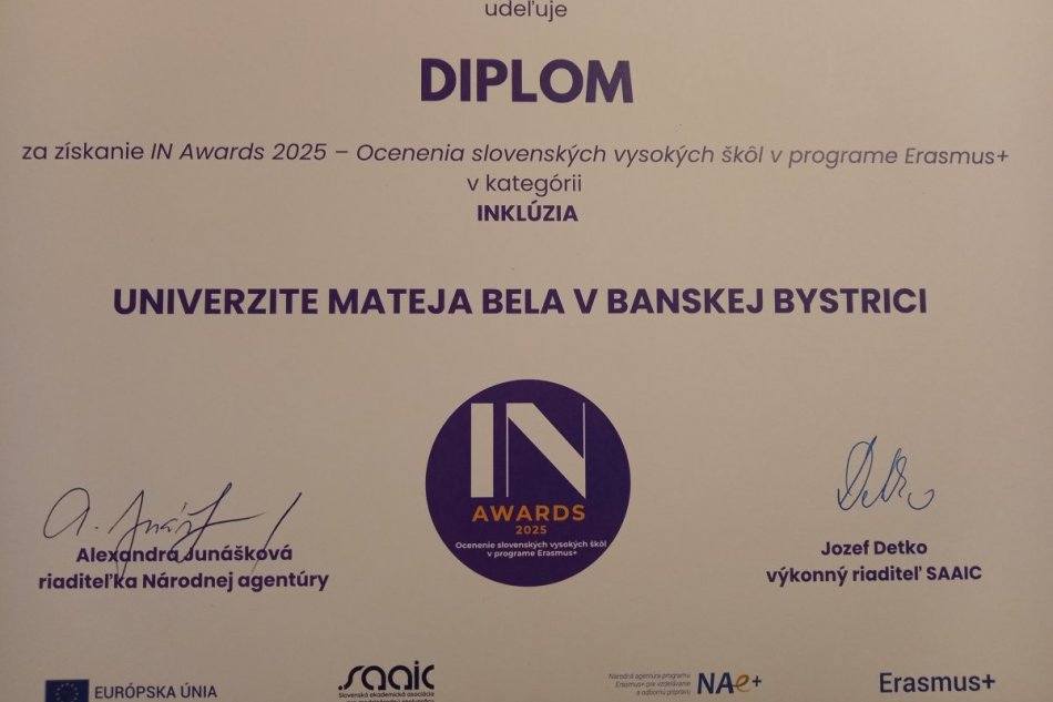 V OBRAZOCH: UMB získala ocenenie IN Awards 2025