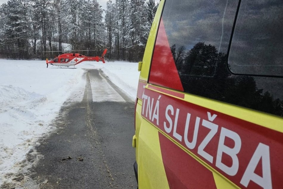 V OBRAZOCH: Záchranári zachraňovali pacienta s akútnym infarktom myokardu