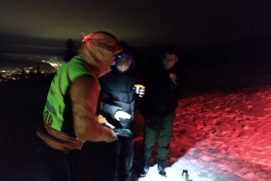 V OBRAZOCH: Záchranári z Veľkej Fatry zasahovali v oblasti Panského dielu