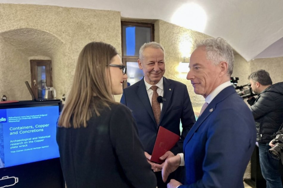 V OBRAZOCH: Medený poklad zo Severného mora sa vrátil domov