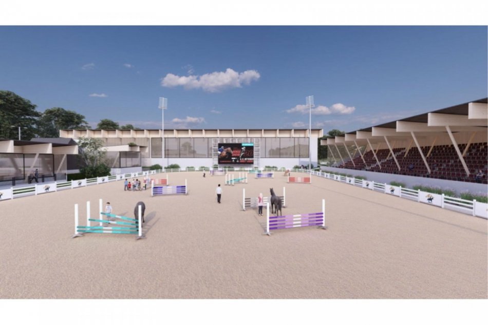 Vizualizácie národného tréningového centra v Prešove