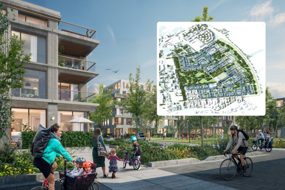 Vizualizácie novej lokality Štvrť v Trnave