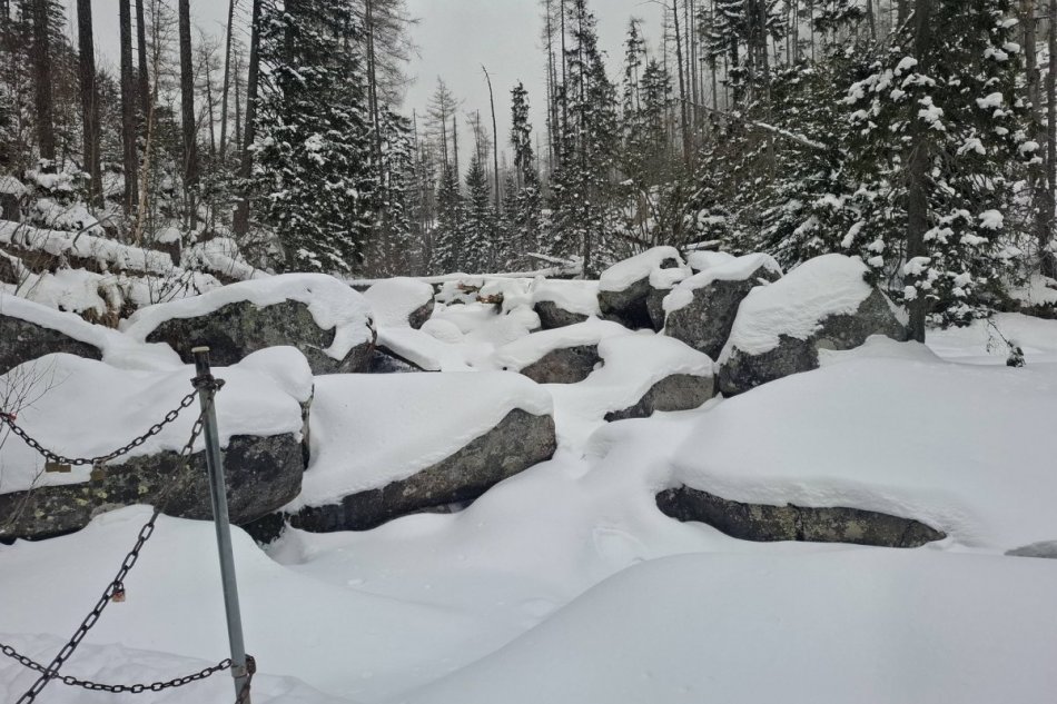Studený vodopád sa nám v Tatrách vôbec neukázal