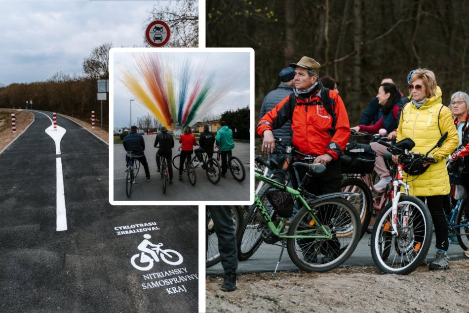 Nová cyklotrasa prepája Nové Zámky a Nesvady