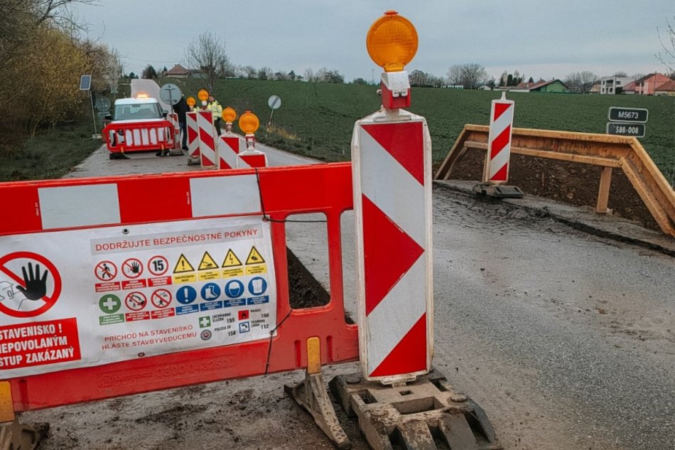 V Nitrianskom kraji museli zatvoriť most