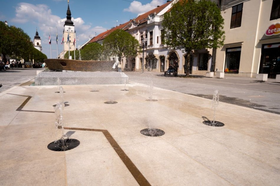 Kráľovská fontána v Trnave