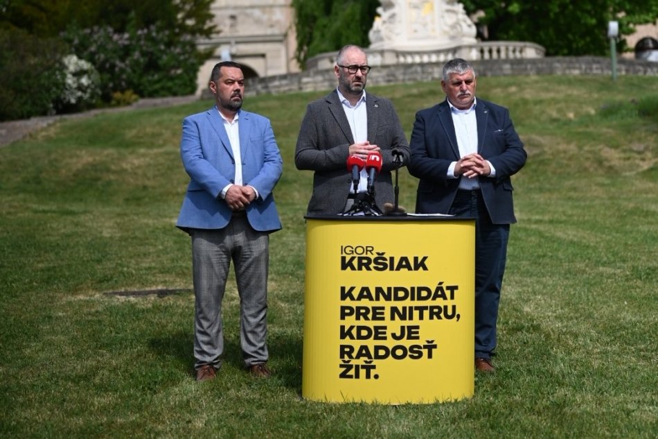 Igor Kršiak oznámil kandidatúru na post primátora Nitry