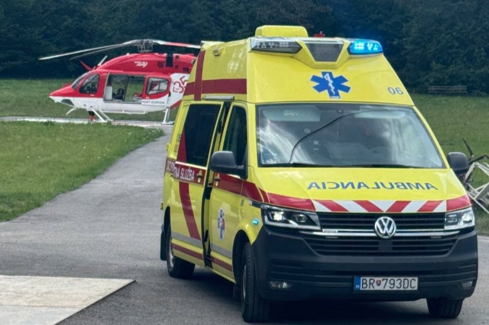 V OBRAZOCH: Záchranári ratovali dieťa v bezvedomí