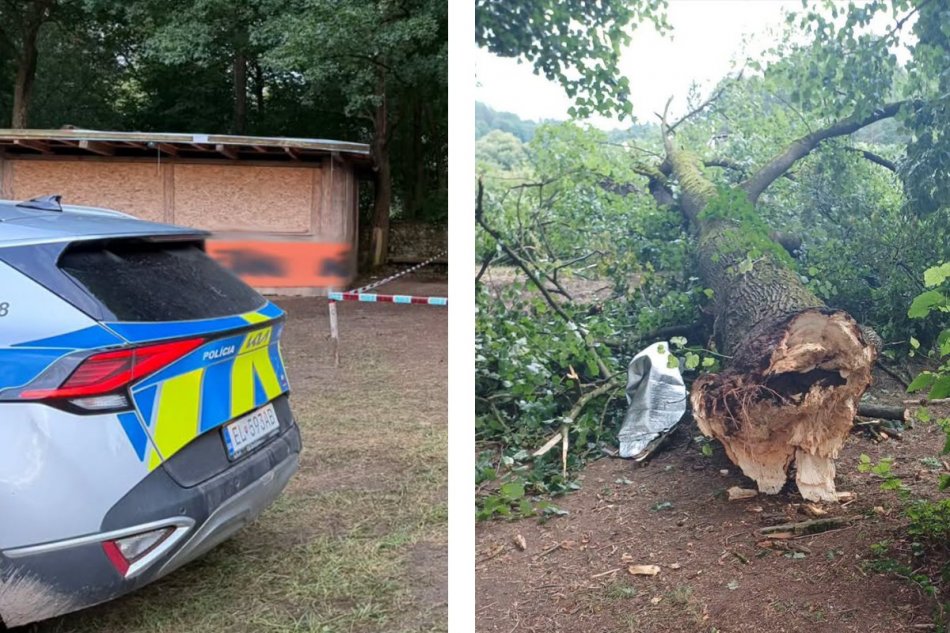 Počas búrky na Slovensku zomrel muž
