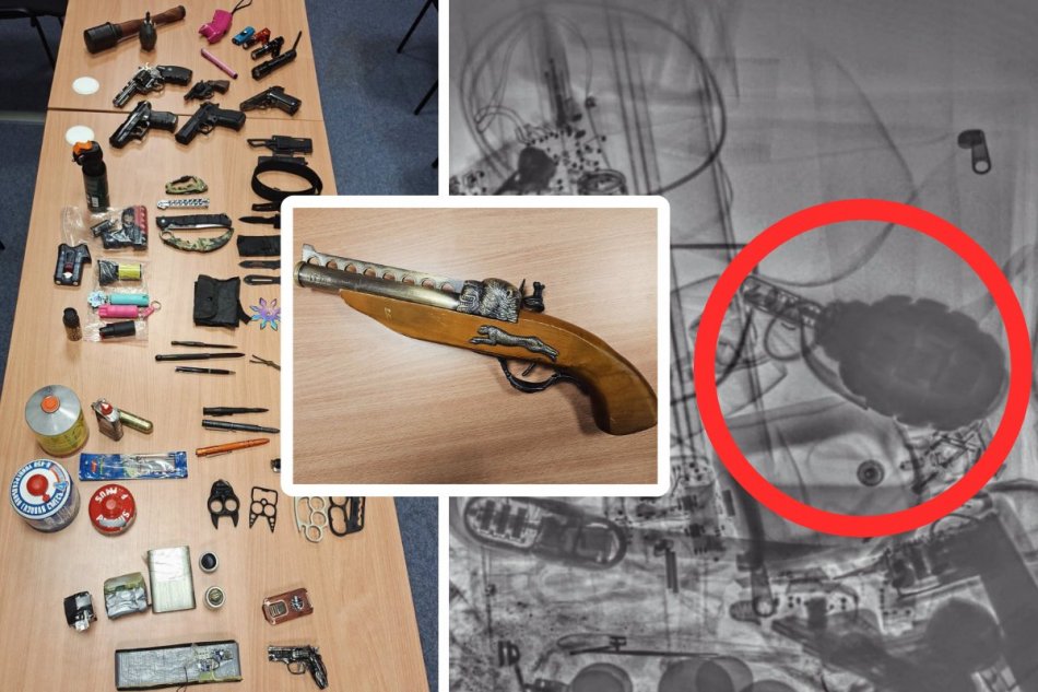 Na letisku našli v batožine podozrivé predmety