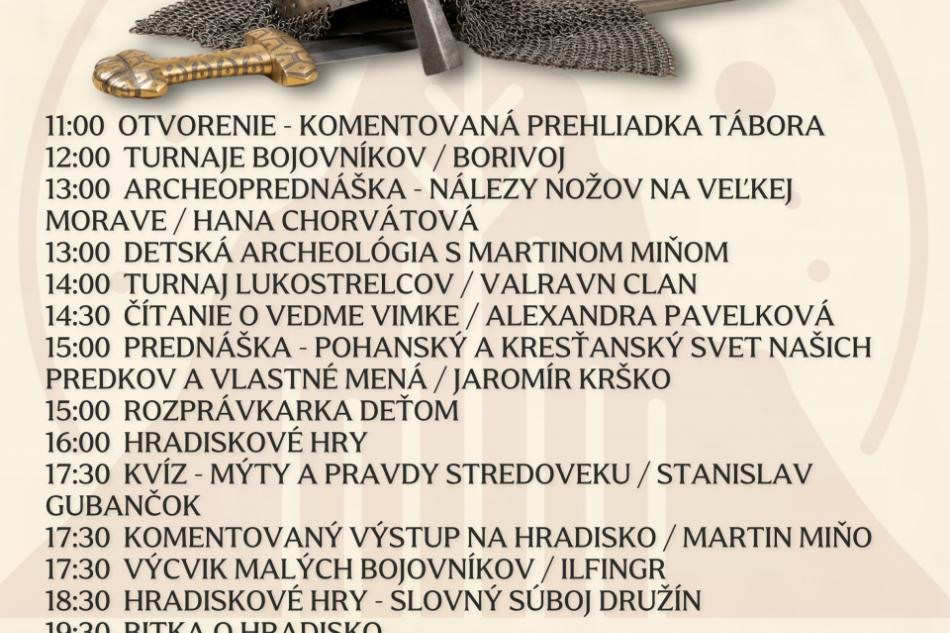 Program Festivalu Velestúr 2026