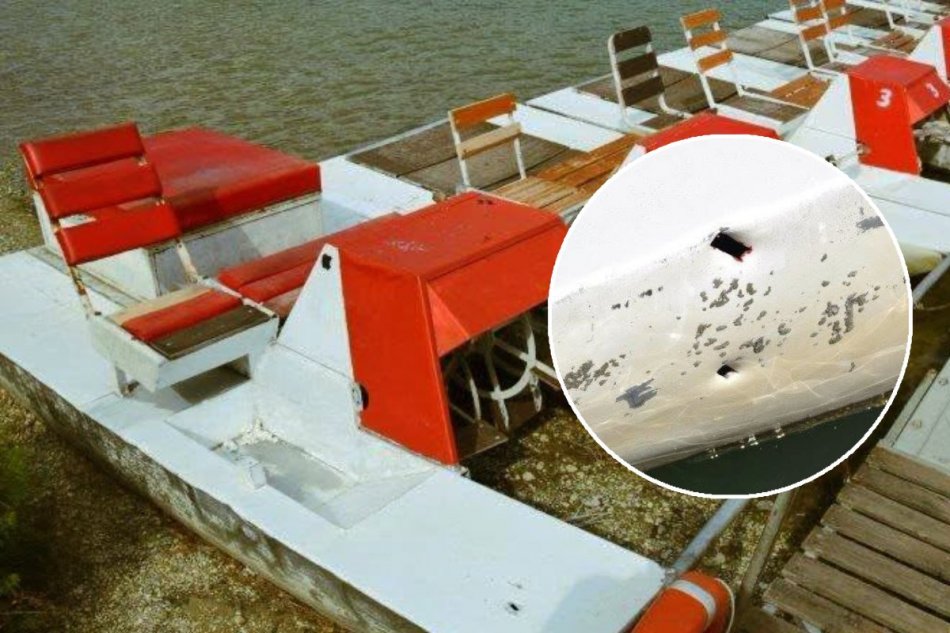 Na Draždiaku niekto poškodil 16 vodných bicyklov