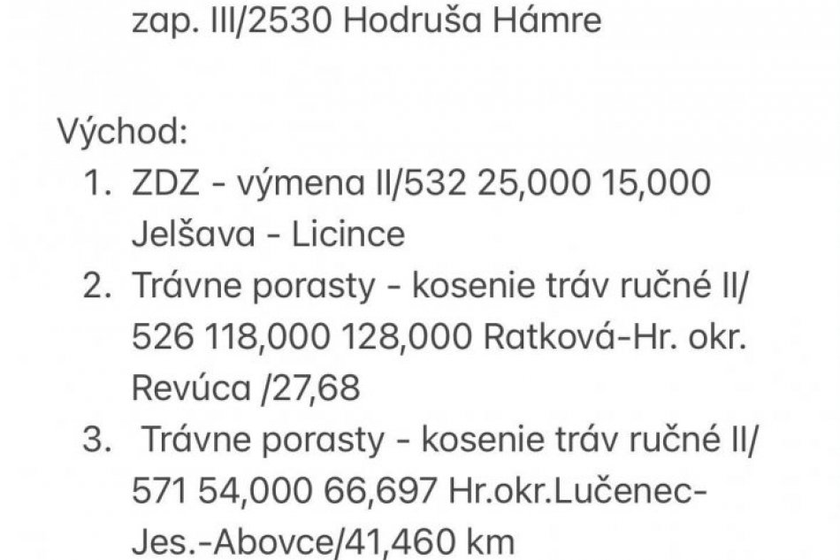 Práce cestárov v Banskobystrickom kraji - 1.10.2026