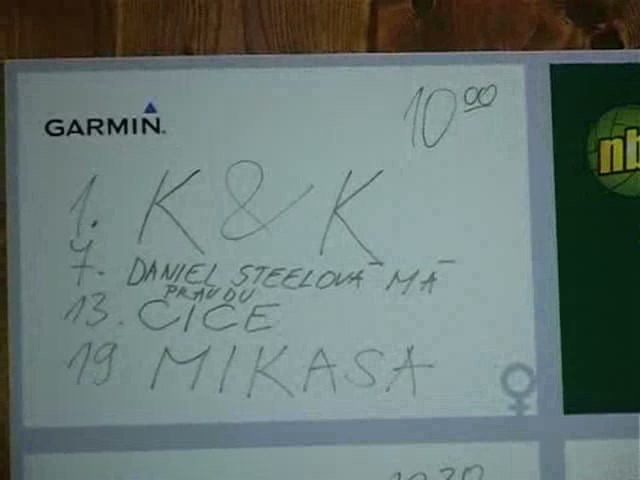 NBL OPEN 2009 žrebovanie 4. časť