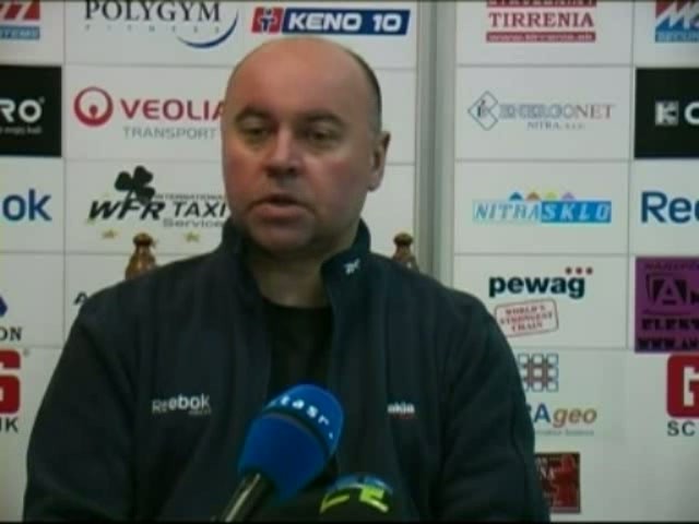 Tréneri po zápase HC K-Cero Nitra - HK Orange 20