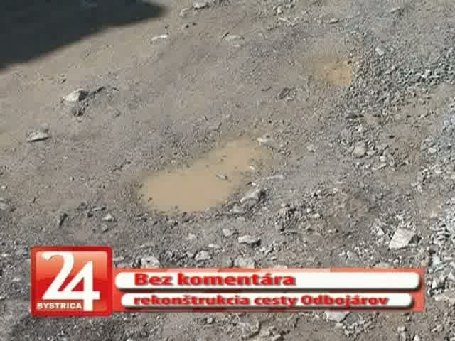 Ulica Odbojárov sa dočkala rekonštrukcie