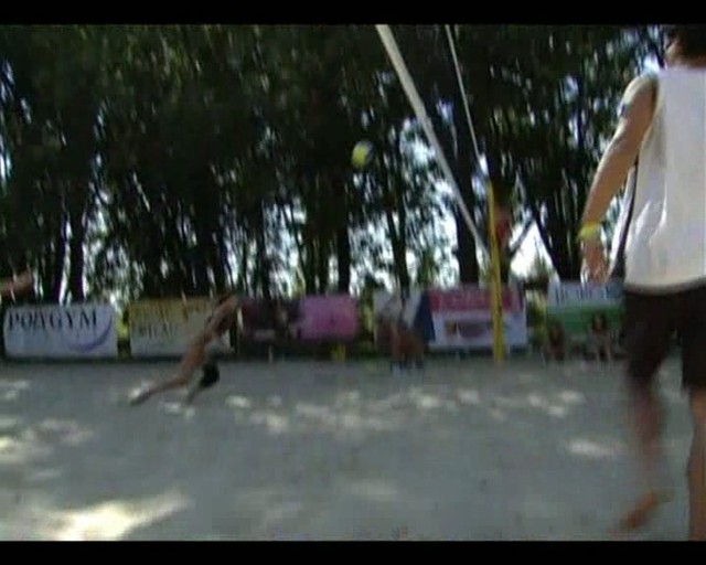 Turnajový kolotoč na pláži