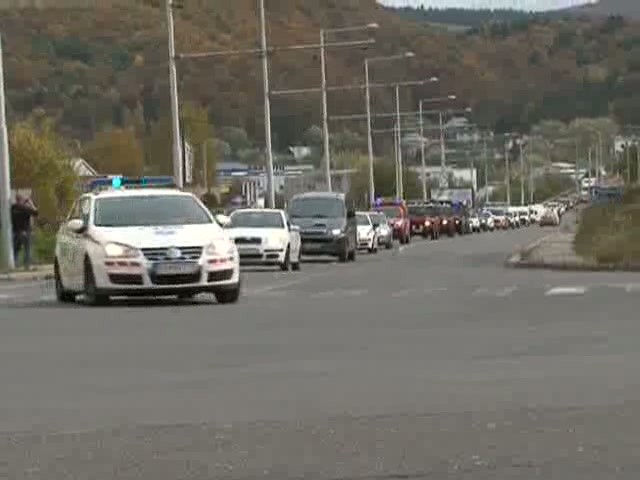 Kolónou sanitiek si uctili pamiatku zosnulého lekára