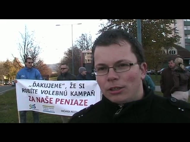 "Volebná kampaň za naše peniaze"