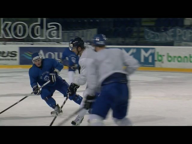 Martin Kuľha na popradskom ľade.