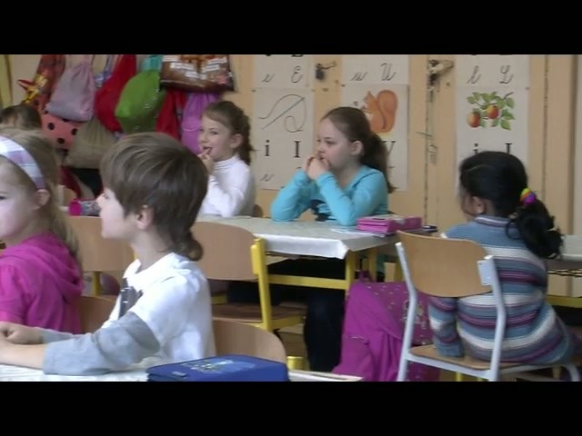 Predškoláci na návšteve v škole
