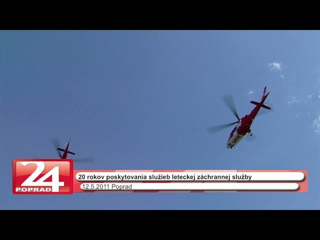 Leteckí záchranári oslavovali