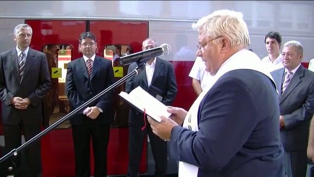 Nový vlak v Poprade