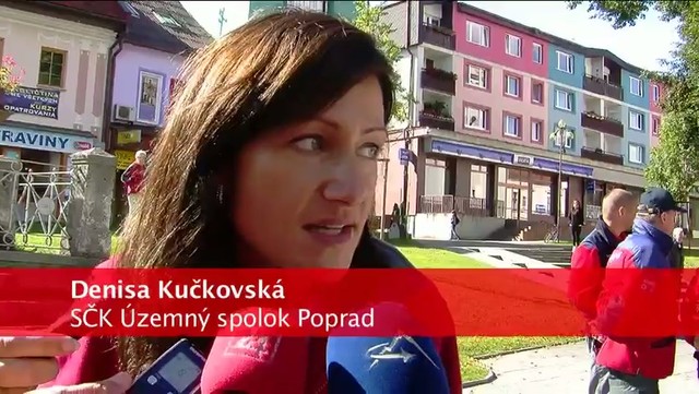 Červený kríž vzdelával na námestí