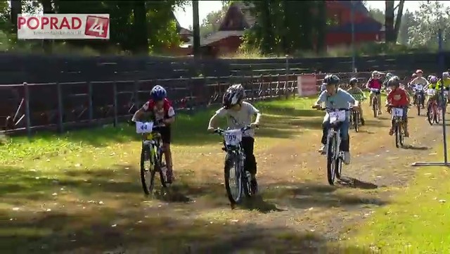 Deti pretekali v cyklistike