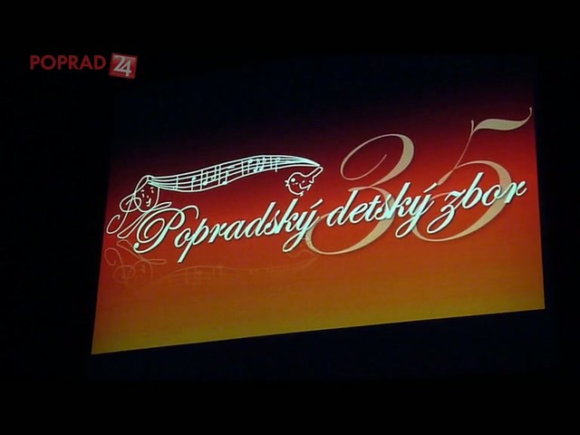 Slávnostný koncert Popradského detského zboru