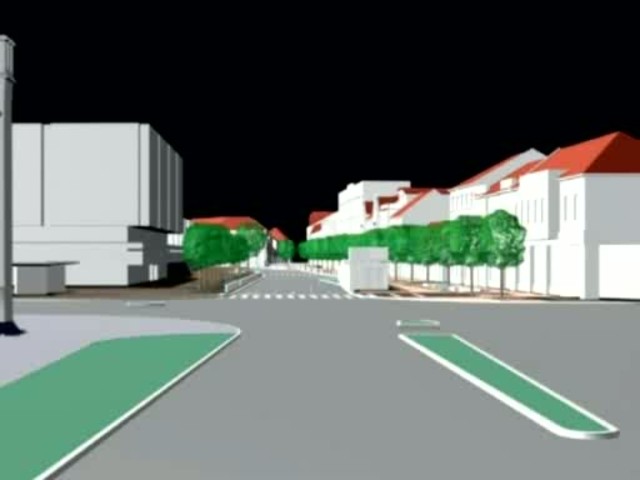 Centrum mesta v novom šate