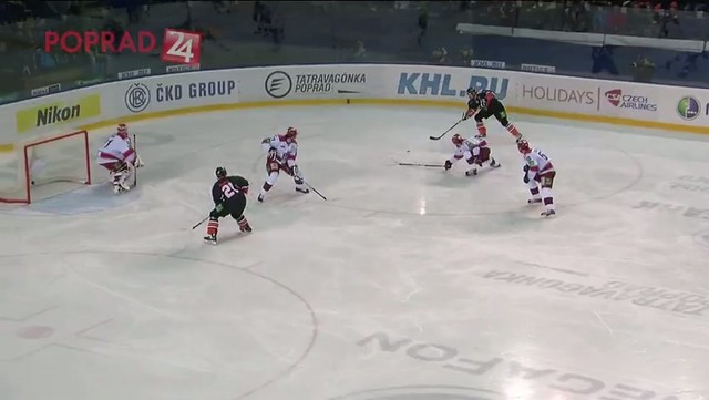 Lev Poprad vyhral doma nad CSKA Moskva